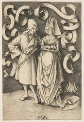 Das ungleiche Paar, ca. 1495-1497